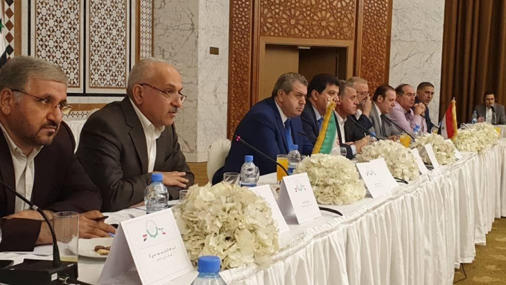 گزارش تصویری جلسه مشترک اعضای اتاق‌های ایران و سوریه  در سفرتیم اقتصادی ایران به سوریه به سرپرستی کیوان کاشفی