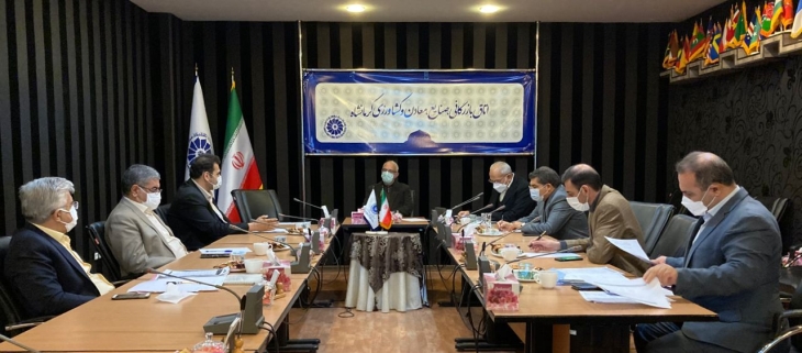 دیدار اعضای هیات مدیره نمایشگاه بین‌المللی کرمانشاه با نائب رئیس مجلس