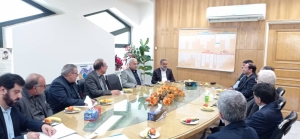 دیدار رئیس اتاق کرمانشاه با معاون امور شعب و بازاریابی منطقه یک بانکی ملی کشور