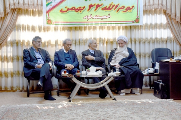 دیدار امام جمعه کرمانشاه با رئیس اتاق ایران و هیات همراه