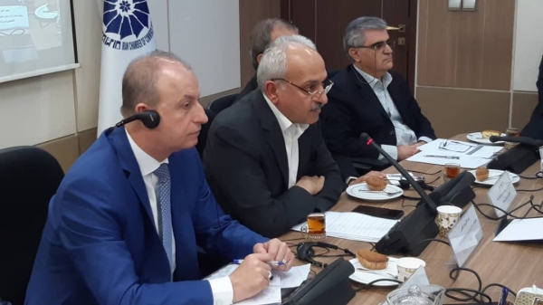 نشست وزیر نفت سوریه با فعالان اقتصادی در اتاق بازرگانی ایران