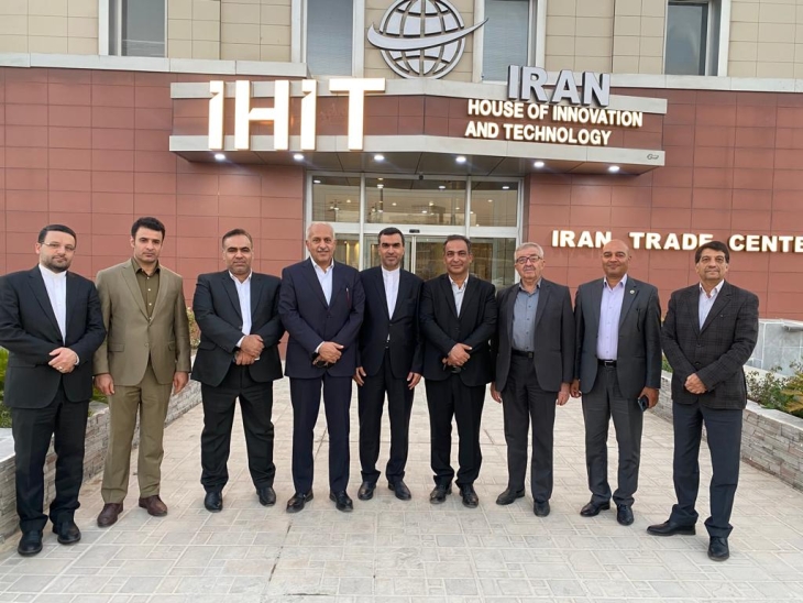 بازدید رئیس اتاق بازرگانی کرمانشاه از مرکز تجاری ایرانیان در سلیمانیه