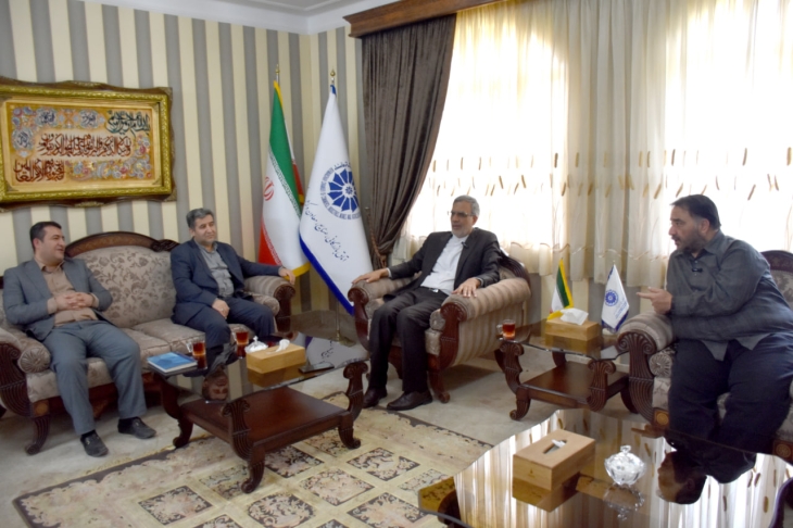دیدار رئیس اتاق بازرگانی کرمانشاه با مدیرعامل خبرگزاری جمهوری اسلامی